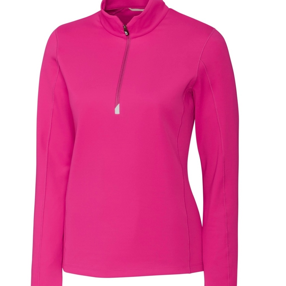 Cutter & Buck CB DRYTEC 50+ Pink Shirt 17 1/2 wide x 26 1/4 inch